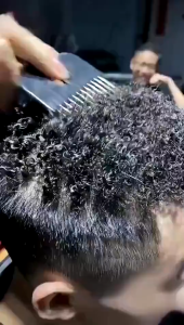Black Man Hair Brush Sponge Hair Braider Double Sided Curl Hair Magic Twist Hair Comb Hair Styling
