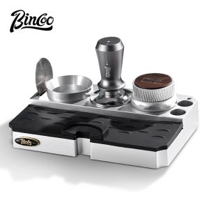 BINCOO ชุดที่อัดกาแฟเครื่องชงกาแฟเครื่องชงกาแฟเอสเปรสโซ่ที่อัดแป้งที่อัดแป้งขนาด51มม./58มม.