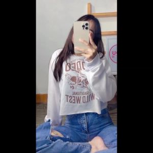 Sweater Crop ROD WILD WEST Fleece (LD 110 P 43)