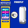 Firefly by Winland FEL563 Handy Portable Rechargeable LED Torch Light / Flashlight w/ side lamp 1W + 1. 