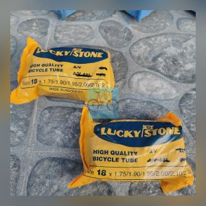 Ban Dalam Sepeda Ukuran 18 x 1.75 / 2.125 Lucky Stone Pentil Motor Anak Lipat BMX | High Quality
