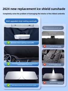 HELLOLEIBOO | Sun Protection Car Sunshade for Windshield and Windows