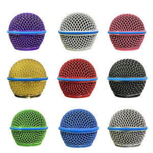 Shure Beta58A Metal Mesh Head Mic Head Accessories Wired Wireless Microphone Net Cover Microphone Cover Durable Sound Equipment