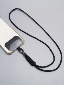 สายรัดโทรศัพท์มือถือแบบถักด้วยมือ น้ำหนักเบา ไม่ขัดคอ สายโซ่กิ๊บตัวเชื่อมต่อแบบแยกได้สำหรับผู้ชายและผู้หญิง