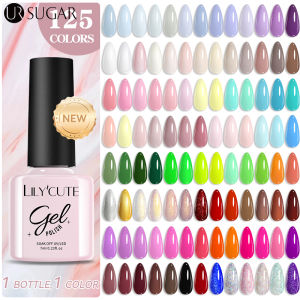 UR SUGAR 125 Colors 7ML Gel Nail Art Polish Nail Supplies Vernis Semi Permanent Nail Art Manicure Soak Off LED UV Gel Nail Varnishes