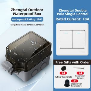 CHNT | Waterproof Splash-Resistant Switch 86 Type