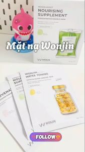 [1 MIẾNG LẺ]  Mặt Nạ Wonjin Effect Concentrated Essence Cấp Ẩm Dưỡng Sáng Phục Hồi Da Hàn Quốc