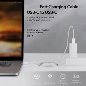 Xiaomi | Cáp Xiaomi PD100W USB C Sang C-Type Sạc Nhanh Truyền Dữ Liệu Dành Cho Huawei Samsung MacBook iPad Chất Liệu TPE/TPU Không Chứa Hóa Chất Gây Hại