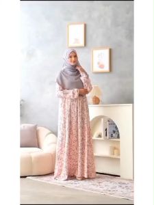 Gamis Rayon Premium Luna | Ayuri | All Size Fit XXXL | LD 100 LD 125cm | Abaya Rayon Premium