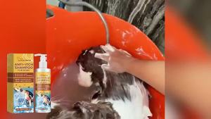 Dầu Gội Xả Dưỡng Ẩm Cho Chó Mèo Da Nhạy Cảm - Bọt Làm Sạch Thú Cưng Cân Bằng Độ pH Chống Ngứa Diệt Bọ Chét Cho Chó Và Mèo