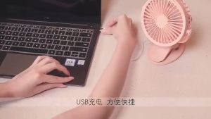 20000mAh Mini Portable Fan Rechargeable USB Fan Low Noise Mini Clip Fan Portable Stroller Fan with Night Light Kipas 风扇