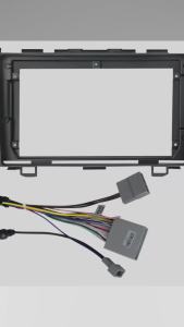 9 inch Car Radio Face Frame For Honda CRV CR-V 3 RE 2006-2012 Fascia Stereo Panel Mounting Head Unit Canbus Cable Trim Bezel