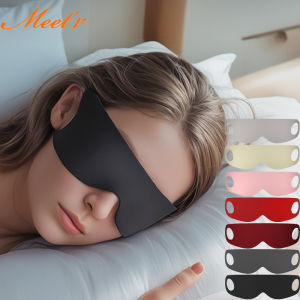 Meetr icesilk Ultra-Thin Seamless Eye Mask Soft Breathable Sleeping Blindfold for Comfortable Night Rest Relaxing Eye Care