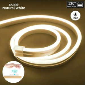 LED Neon Strip Light 5V With Hand Sweep Sensor Dimmer Waterproof LED Flexible Neon Tape Lights For Home Room Decoration