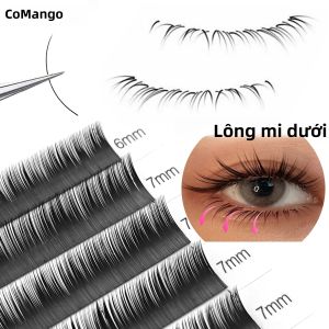 Mi Giả Dưới Dạng Lông Mi Ngắn Chất Liệu Tổng Hợp Giả Lông Chồn Mi Lẻ Độ Cong J/B/C Siêu Mềm Dùng Cho Trang Điểm.