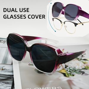 Fashion Over Sunglasses for Myopia Population Matching Multiple Frame UV Protection for Outdoor Sports Hiking Fishing Cycling
