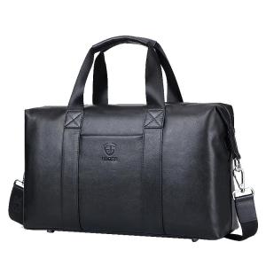 Feger | Feger Mens Leather Travel Bag Handbag Large Capacity Business Trip Backpack Cowhide Bag Youth Fashion Soft Square Shape