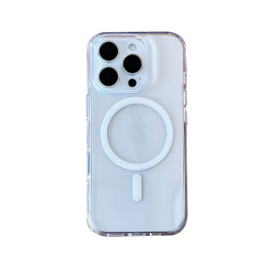 elam | Magnetic Transparent Protective Case for iPhone 16promax 17air 15promax 14promax 13pro