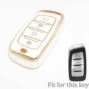 For Changan CS35 Plus CS85 CS85 Coupe CS25 CS95 New TPU Car Key Case Anti-Scratch Key Fob Protector Cover Keychain Accessories