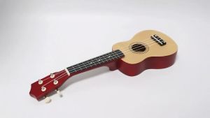 KAWES 21 inch Ukulele Guitar Original wood Ukulele Spruce Basswood Soprano 4 Strings Guitar Uke Kids Full Basswood