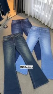 Highwaist Cutbray Jeans Retro - Celana Jeans Cutbray Wiskerr Premium