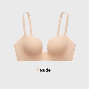 Gather Push-Up Seamless Deep V Bra