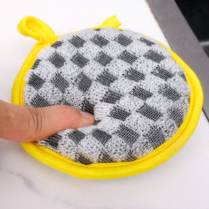 【On Sale】3Pcs Dishwashing Sponge Wipe Kitchen Clean Double-sided Sponge Block Wash Pots Bowls Wipe