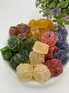 วุ้นกรอบสมุนไพรรวมรส 300 กรัม