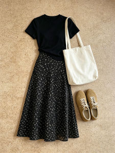 QINGMUZI | Elegant Daily Office-Wear Set Dress