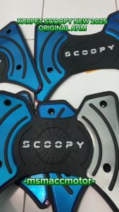 Karpet Scoopy NEW 2025 Original AHM Honda Alas Pijakan Kaki Motor