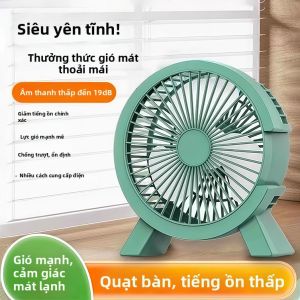 Quiet USB Powered Desk Fan