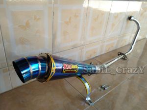 Knalpot Racing KOU Mahachai bluemoon Satria Fu Jupiter MX old Jupiter MX new Jupiter MX king Knalpot Kou Satriya Fu Jupiter MX new Jupiter MX old Jupiter MX king
