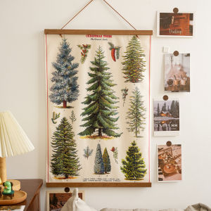 Scandinavia Cây Thông Từ Tường Tranh Trang Trí Nông Thôn Nhà Ở Quán Cà Phê Trang Trí Tường Nghệ Thuật Đạo Cụ Chụp Ảnh