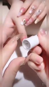 Ardour Nail Quick dryer Rechargeable Lamp White Mini Portable Handheld UV gel Adhesive Glue USB Nail Light Tools