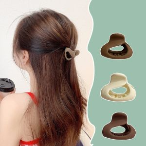 Lovely girls house Korean Fashion Hair Clip for Women Solid Color Small Hairpin Chic Headwear Ladies Hair Styling Tool