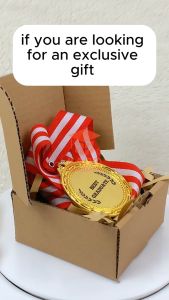 Medali Logam Custom Gold / Silver / Bronze