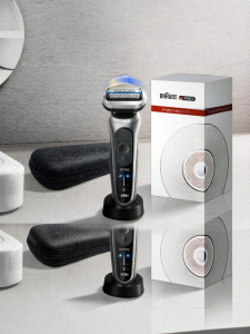 Braun | Gift Recommeneded Rechargeable Linear Electric Shaver with Charging Stand