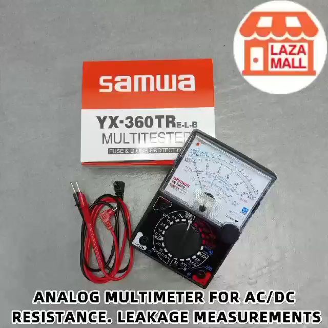 SAMWA YX-360TR E-L-B MULTITESTER FUSE & DIODE PROTECTION / UJIAN MULTI ...