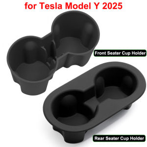 for Tesla New Model Y Juniper 2025 Center Console Storage Organizer Box Armrest Box Bottom Tray Cup Holder Interior Accessories