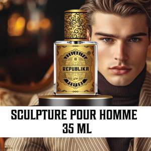 REPUBLIKA SCULPTURE POUR HOMME MEN 35ML