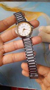 Đồng hồ nữ KRONE dây thép không gỉ second hand si nhật- đã qua sử dụng