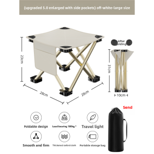 MONLEYTA | Portable Folding Chair for Travel and Fishing