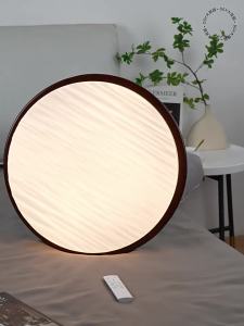 DGY | Đèn Trần Bảo Vệ Mắt Màu Hạt Dẻ Phong Cách Retro