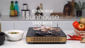 Bếp hồng ngoại Cảm ứng SUNHOUSE SHD6015 2000W không kén nồi - Bảo hành 1 năm