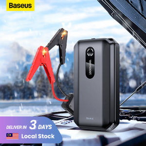 【Local Stock】Baseus Car Jump Starter 10000mAh Portable Car Booster Emergency Battery Charger 12V Starting Device 1000A Car Power Bank