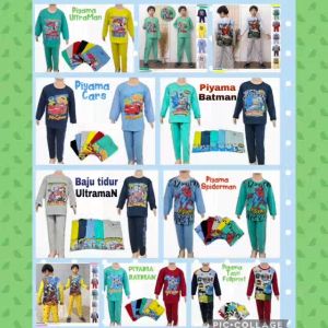 Piyama Anak SUPERMAN fullprint- Piyama Anak Motif superman fullprinting- Baju Tidur Anak Laki-laki