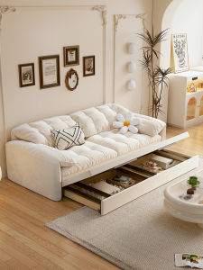 MEIZHAISHENGHUO | Extendable Storage Sofa Bed Folding Multifunction