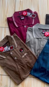 Paket kaos kerah 99 ribu 3 pcs polo tshirt pria dewasa lengan pendek motif distro terbaru