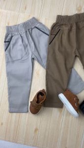1-8 tahun Celana Chinos Panjang Anak Bahan Twill Katun Streat (melar)