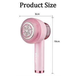 KM-167 Electric Lint Remover Hair Ball Fuzz Trimmer Rechargeable Cut Hair Ball Trimmer With Brush